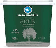Маслины MARMARABIRLIK черные вяленые KURU SELE Sıyah Zeytın 2XS 400 г (8690103294387)