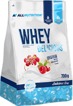All Nutrition Whey Delicious 700 g White Chocolate with Rasberry