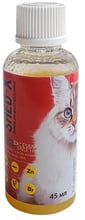 Добавка для котов SynergyLabs Shed-X Cat для шерсти котов против линьки 0.045 л (45340)