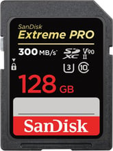 SanDisk 128GB SDXC class 10 UHS-II U3 V90 Extreme Pro (SDSDXDK-128G-GN4IN)