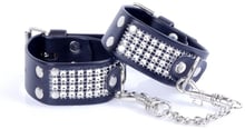 Наручники с кристаллами Fetish Boss Series - Handcuffs with cristals Silver (BS3300094)