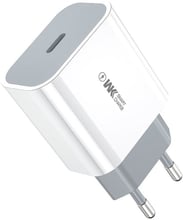 WK USB-C Wall Charger 20W PD White (WP-U55)