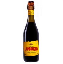 Вино игристое Sizarini Lambrusco, красное полусладкое, 0.75л 8% (DIS8004810694482)