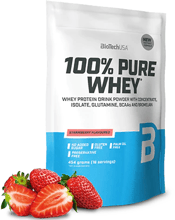 BioTechUSA 100% Pure Whey 454 g / 16 servings / Strawberry