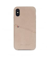 Decoded Leather Beige (D7IPOXBC3NL) for iPhone X/iPhone Xs