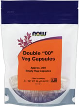 Now Foods Double "00" Vcaps Пустые капсулы 250 шт