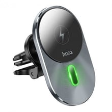 Hoco Car Holder Air Vent MagSafe 18W CA91 Black for iPhone 15 I 14 I 13 I 12 series