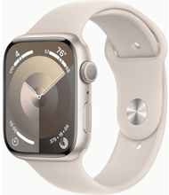 Apple Watch Series 9 45mm GPS Starlight Aluminum Case with Starlight Sport Band - M/L (MR973) Approved Витринный образец