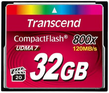 Transcend 32GB Compact Flash 800X (TS32GCF800)