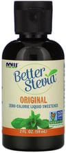 Now Foods Better Stevia, Zero-Calorie Liquid Sweetener, Original, 2 fl oz (59 ml) (NOW-06955)