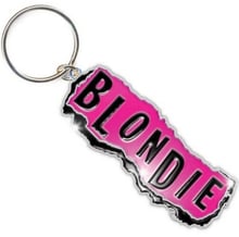 Брелок ROCK OFF "Blondie Standard Keychain: Punk Logo" (BLDKEY01)