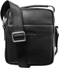 Мужская сумка через плечо Vito Torelli черная (VT-6406B-black)