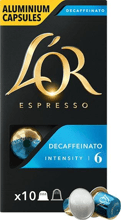 Кофе L’OR Espresso Decaffeinato без кофеина в капсулах 10 шт (8711000357965)