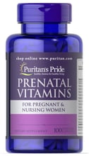 Puritan's Pride Prenatal Vitamins 100 caps Витамины для беременных