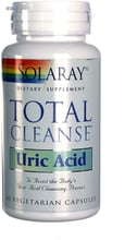 Solaray Total Cleanse Uric Acid 60 Veggie Caps Очиститель мочевой кислоты