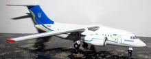 Узкофюзеляжный пассажирский самолет KUM Ан-148 Украина