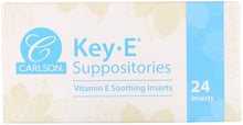 Carlson Labs Key • E Suppositories 24 Soothing Inserts Супозиторії Key • E