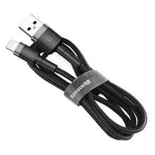 Baseus USB Cable to Lightning Cafule 2m Grey/Black (CALKLF-CG1)