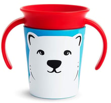 Чашка-непроливайка Munchkin Miracle 360° Trainer cup Білий ведмідь 177 мл (051776)