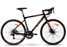 Велосипед Atlantic 2023' 28" Kreston DX A53DX-2857-BO XXL/22"/57см (2374) black/orange