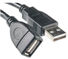 Кабель PowerPlant USB 2.0 AF – AM, 1.5м