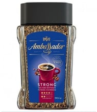 Кофе Ambassador Strong растворимый 190 г (8720254065496)