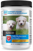 Сухое молоко Nutri-Vet Milk Replacement for Puppies заменитель сучьего молока для щенков 340 г