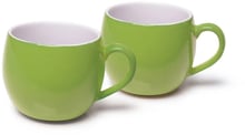 Набір чашок Fissman 320 мл зелений кераміка (9520)