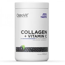 OstroVit Collagen + Vitamin C Коллаген с витамином С 400 g /40 servings/Black Currant