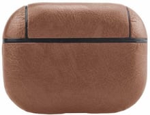 Чехол для наушников Fashion Leather Case Light Brown for Apple AirPods Pro