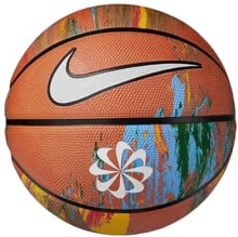 Nike EVERYDAY PLAYGROUND 8P NEXT NATURE DEFLATED MULTI/AMBER/BLACK/WHITE баскетбольный size 5