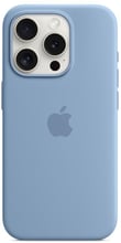 Apple Silicone Case with MagSafe Winter Blue (MT1L3) for iPhone 15 Pro