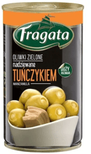 Оливки Fragata зеленые с тунцом 300 г (8410134002580)