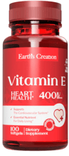 Earth's Creation Vitamin E-268mg 400IU D-alpha Вітамін 400 МО 100 капсул