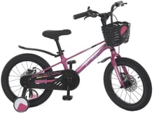 Велосипед дитячий Prof1 MB 1883-3 Flash, SKD85, магнієва рама, рожевий (MB 1883-3)