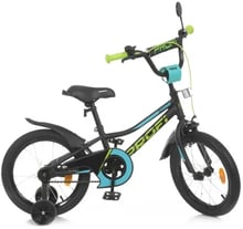 Велосипед дитячий Profi Prime 16 дюймів, чорний (Y16224-1)