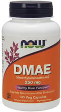 NOW Foods DMAE 250 mg 100 Veg Caps