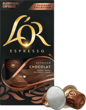 Кофе L’OR Espresso Сhocolat натуральный жареный молотый ароматизированный с ароматом шоколада в капсулах 10 шт (8711000488188)