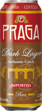 Упаковка пива Praga Premium Dark Lager, темное фильтрованное, 4.7% 0.5л х 24 банки (EUR8593875519897)