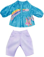 Набор одежды для куклы BABY born - Кэжуал сестрички голубой (828212-2)
