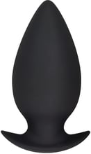 Анальная пробка Bubble Butt Player Pro, 11x5 см, черный