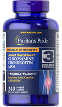 Puritan's Pride Double Strength Glucosamine, Chondroitin & MSM 240 caps (PTP-27814)