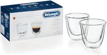 Набор стаканов DeLonghi Espresso (2 шт) 60 мл