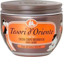 Крем для тела парфюмированный Tesori d'Oriente Fiore di Loto Цветок лотоса и масла ши 300 ml