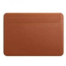 WIWU Skin Pro 2 Leather Sleeve Brown for MacBook Pro 14" M3 | M2 | M1