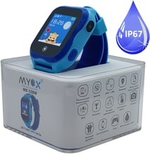 Дитячі водонепроникні GPS годинник MYOX МХ-32BW сині (камера)