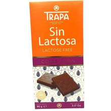 Шоколад Trapa Sin Lactosa молочный без лактозы, 90г