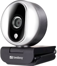 Sandberg Streamer Webcam Pro Full HD Autofocus Ring Light (134-12)