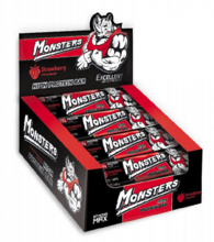 Monsters Strong Max 80 g x 20 Strawberry