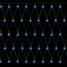Гирлянда Сетка, цвет голубой, 100 LED, 1x1 м
